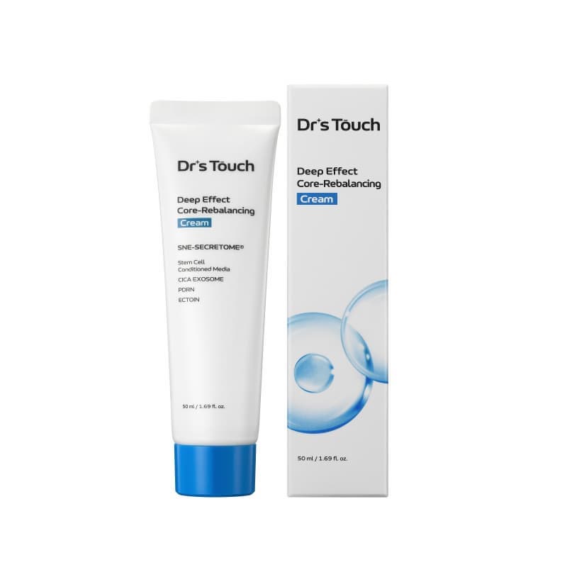 Dr's Touch Core-Rebalancing Cream — Cream tube and packaging